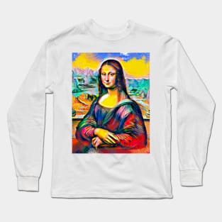 Mona Lisa Long Sleeve T-Shirt